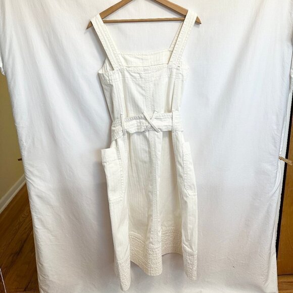 Everlane | The Organic Cotton Herringbone Dress - Picture 6 of 10